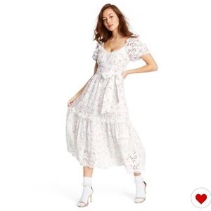 LoveShackFancyXTarget  eyelet floral dress
